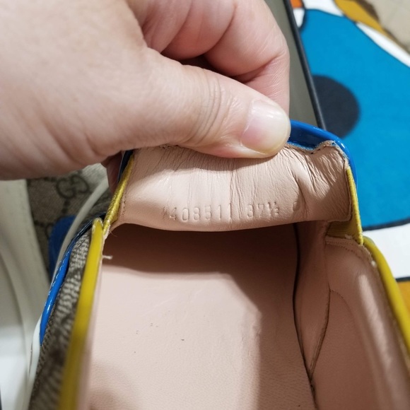 Gucci Coated Canvas Slip On Sneakers - Picture 7 of 8